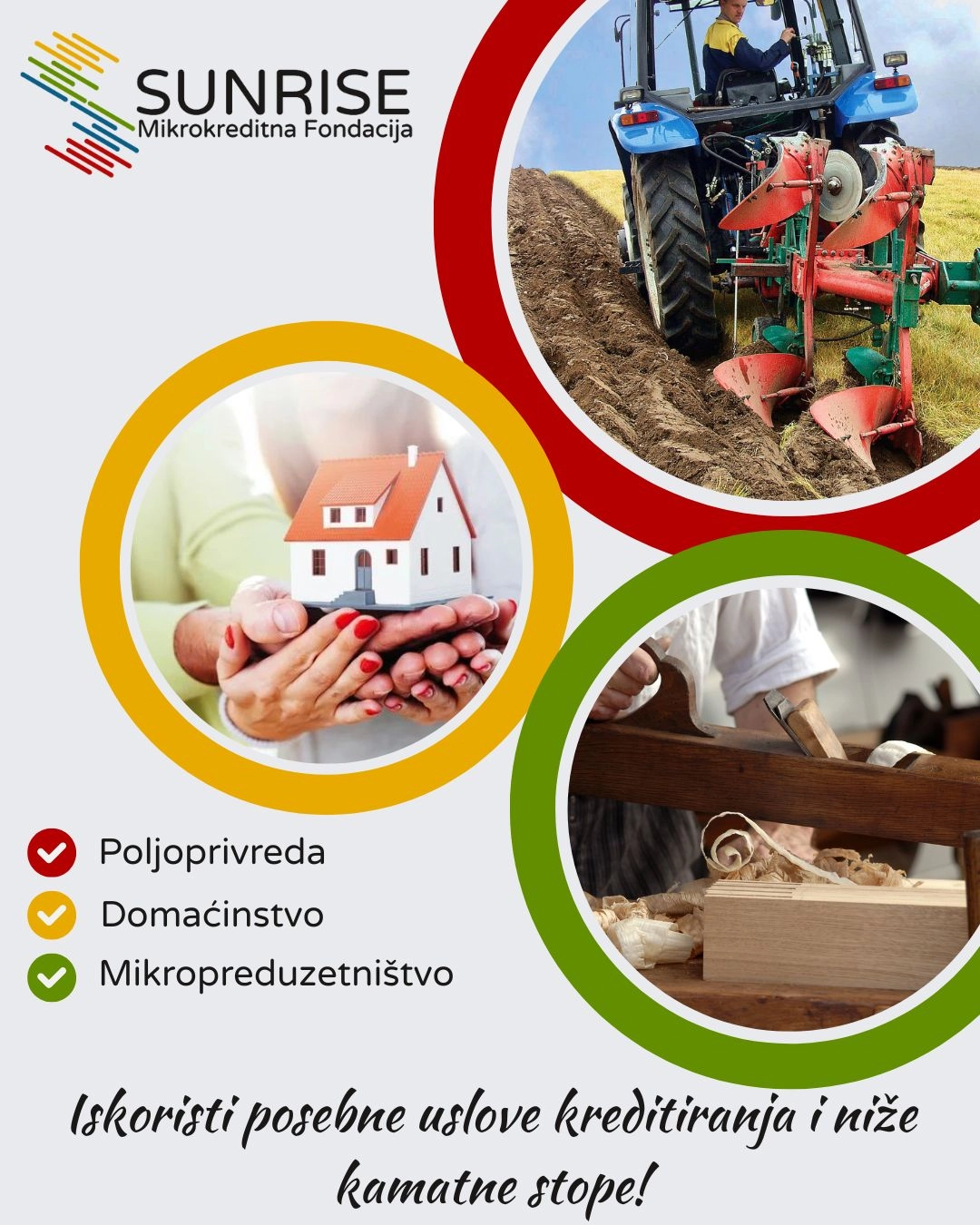 Postani klijent i iskoristi posebne uslove kreditiranja!